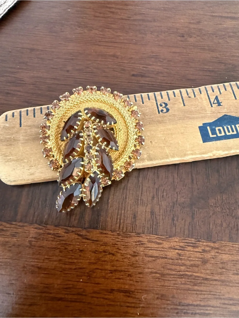 Vintage Gold Tone Brooch